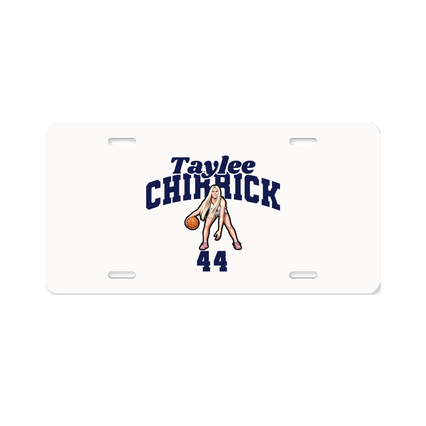 License Plate — Signature Arch in Classic