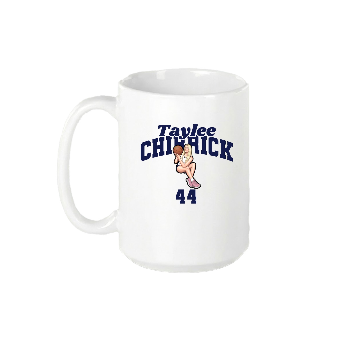 15oz Coffee Mug — Signature Arch in White