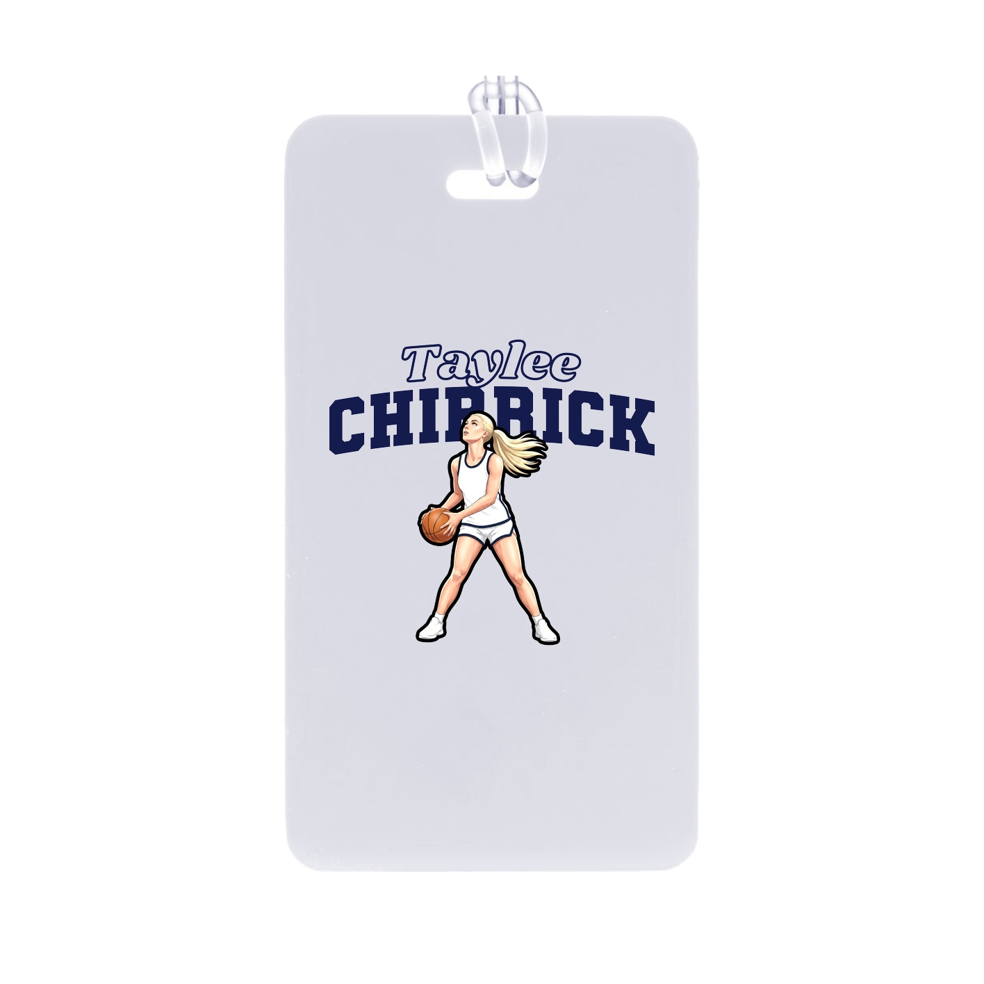 Bag Tag — Name Arch in Classic