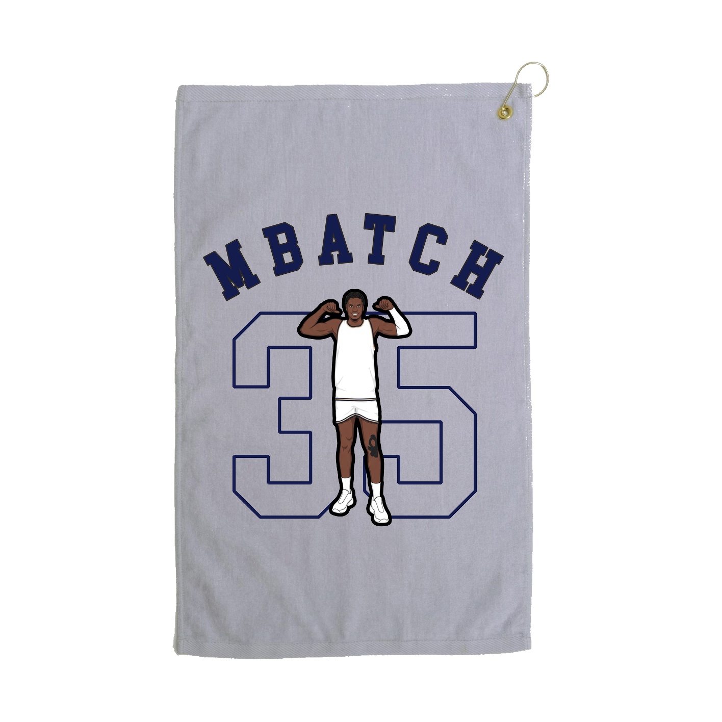 Golf Towel — Shirsey Arch in Grey
