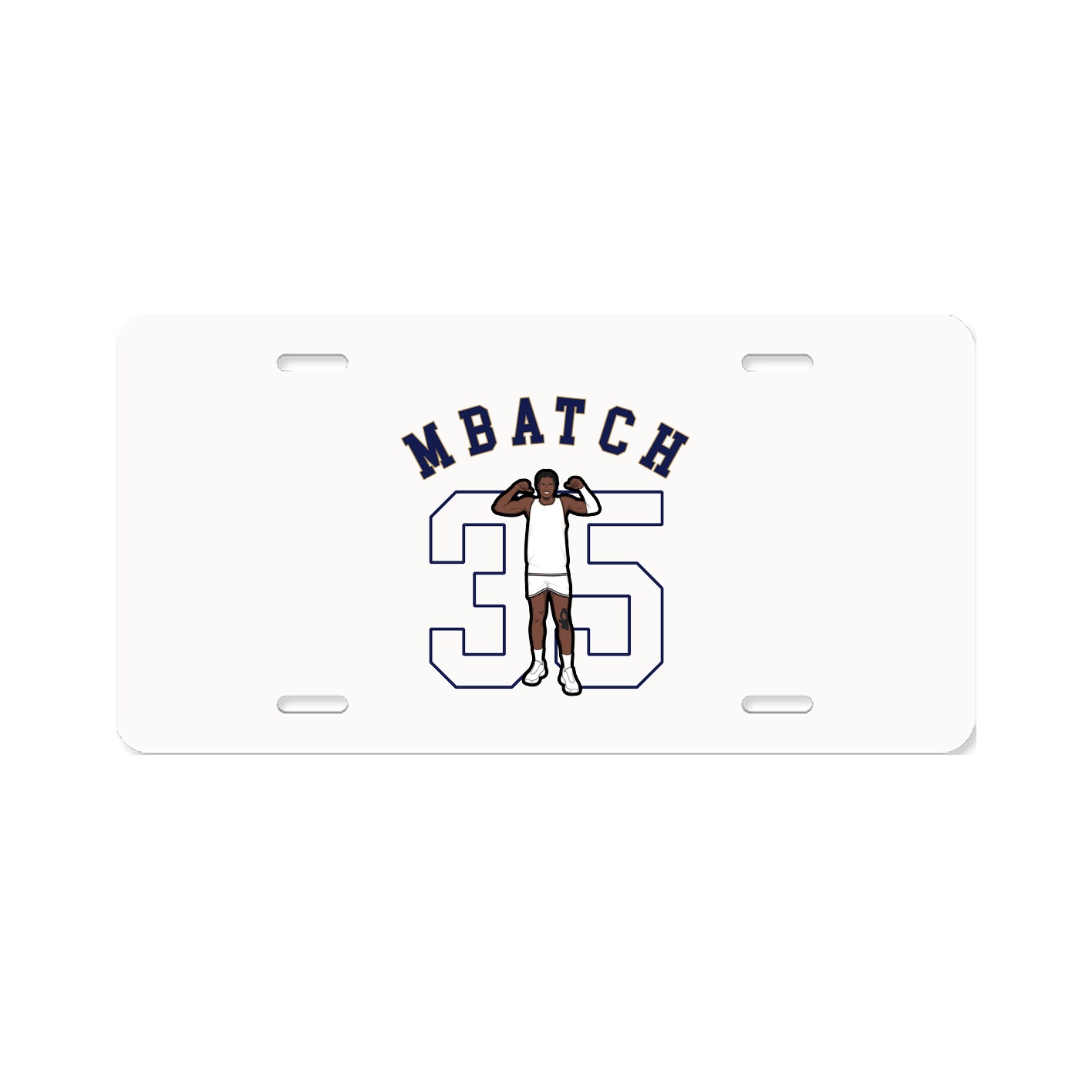 License Plate — Shirsey Arch in Classic