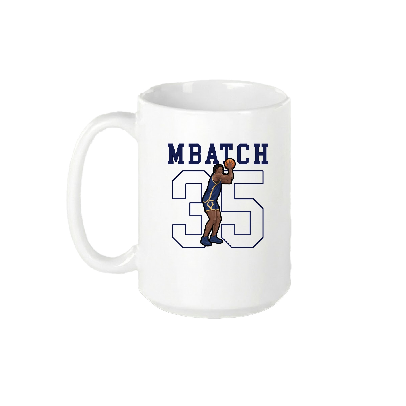 15oz Coffee Mug — Shirsey in White