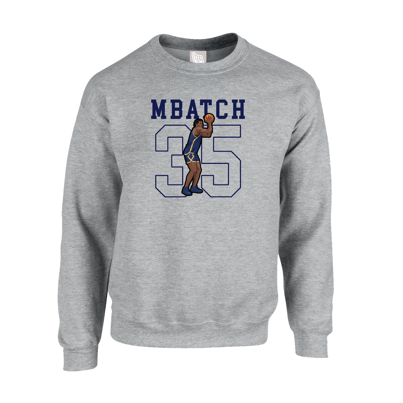 Fleece Crew — Shirsey in Grey