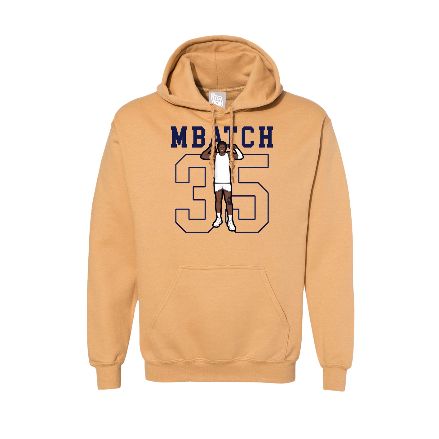 Hoodie — Shirsey in Vegas Gold