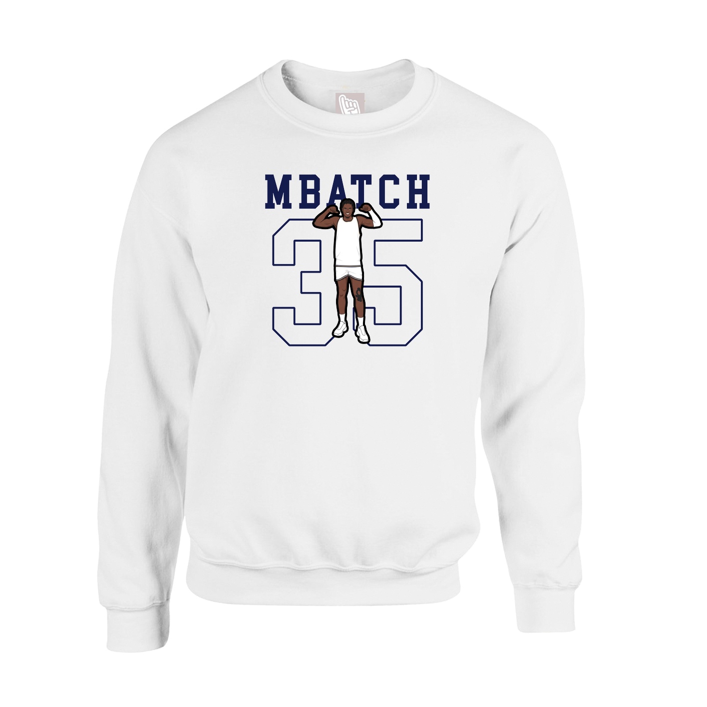 Fleece Crew — Shirsey in White