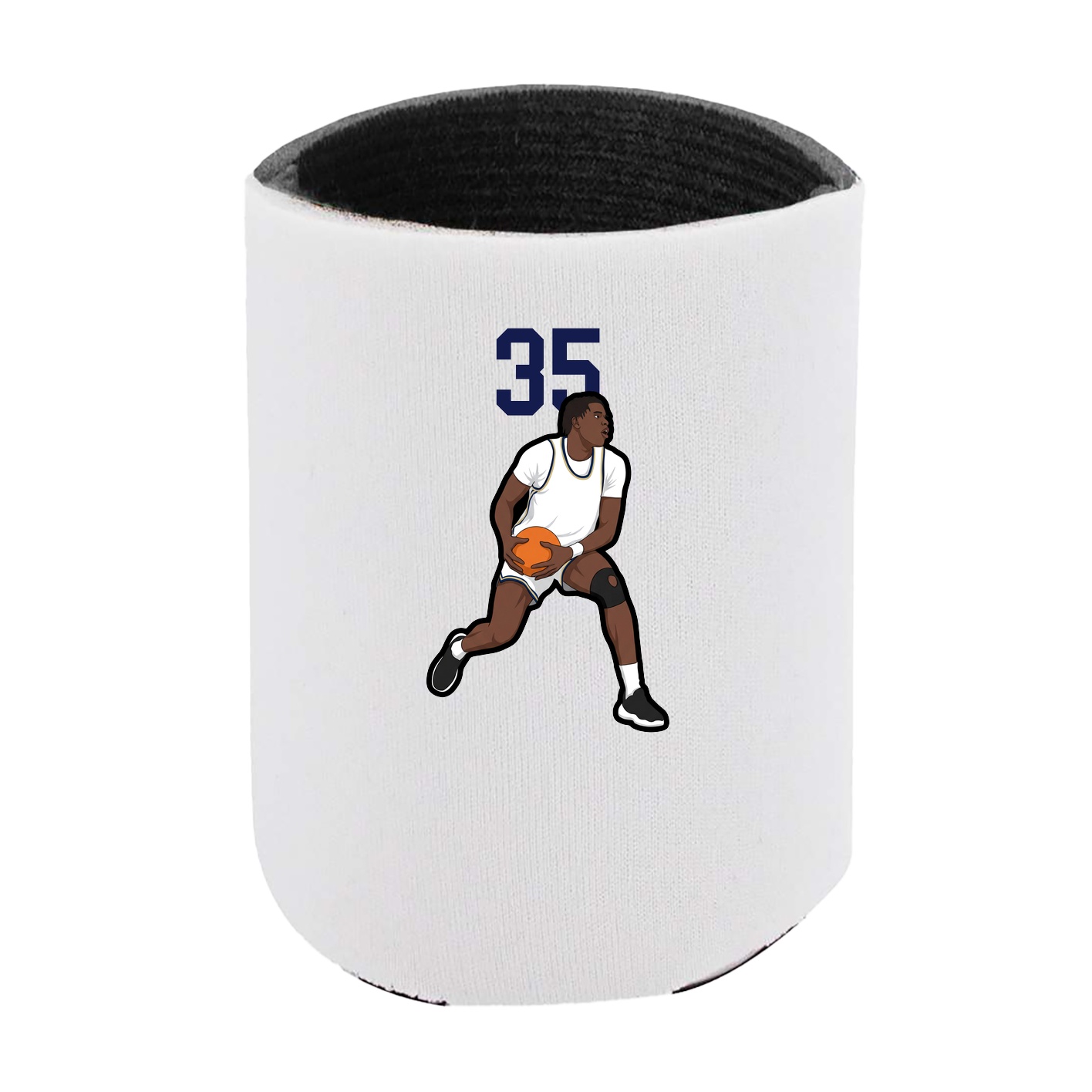 Can Holder — Number Top in White