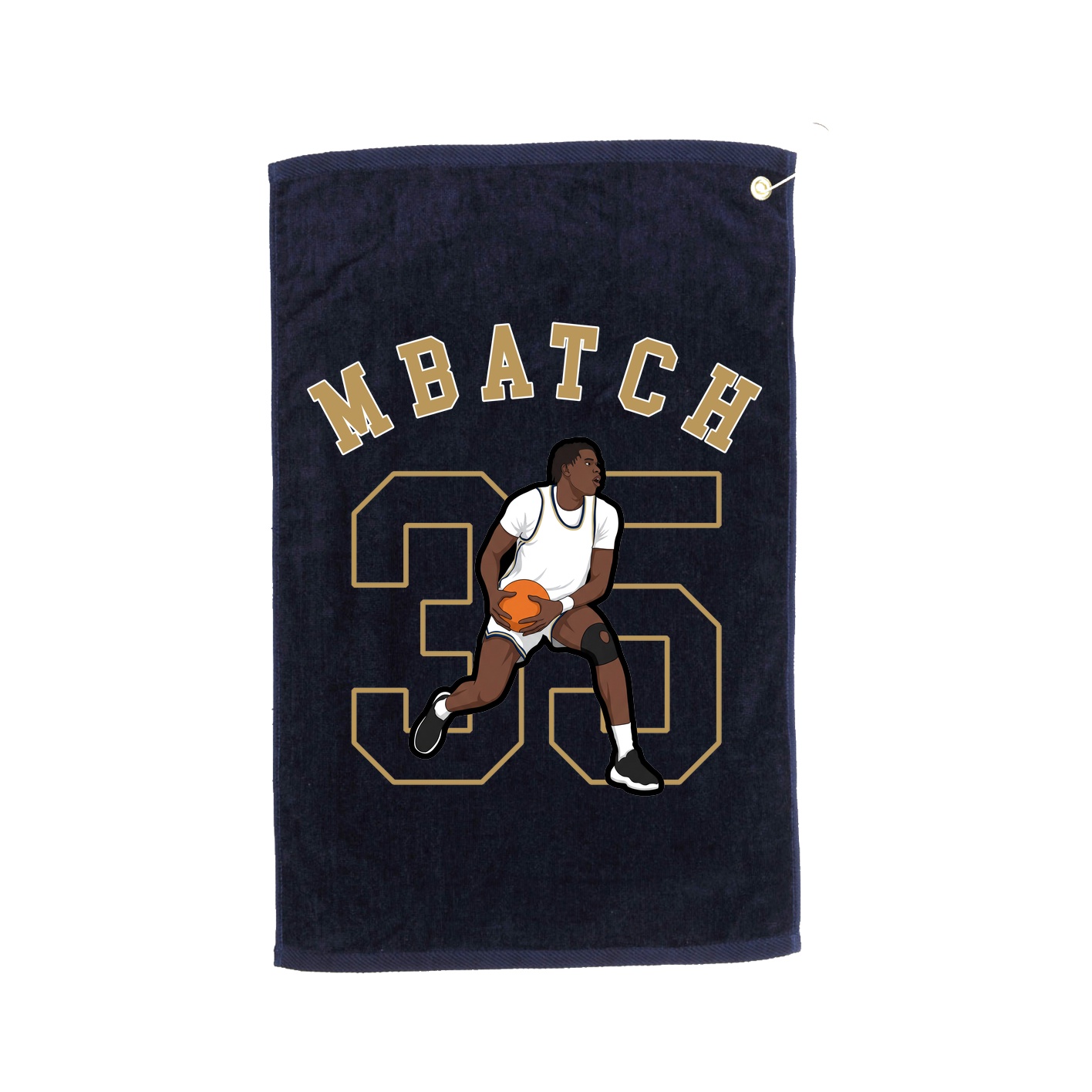 Golf Towel — Shirsey Arch in Navy