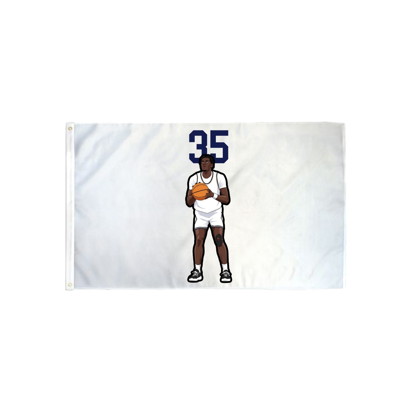 3x5 Flag — Number Top in Classic