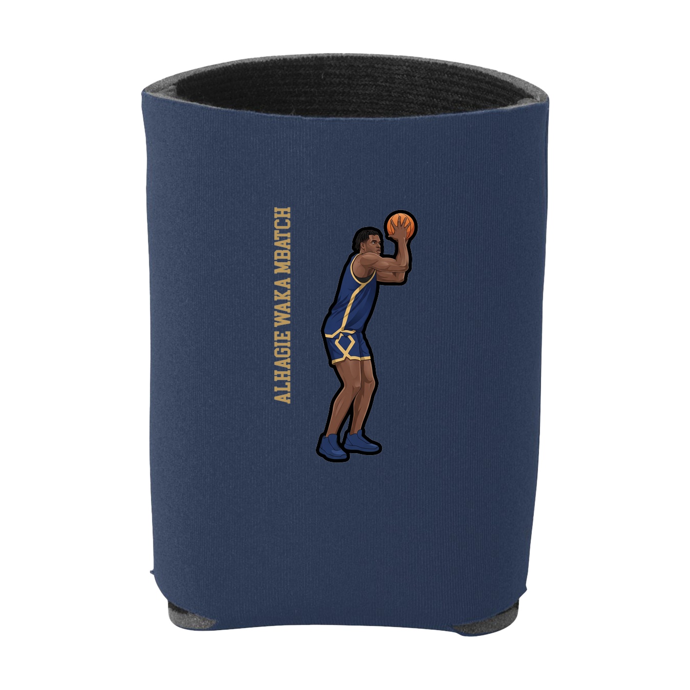 Can Holder — Name Vertical in Navy