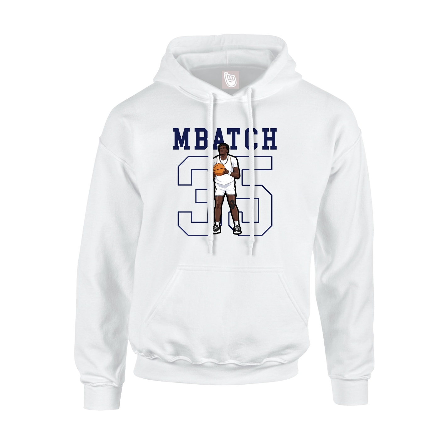 Youth Hoodie — Shirsey in White
