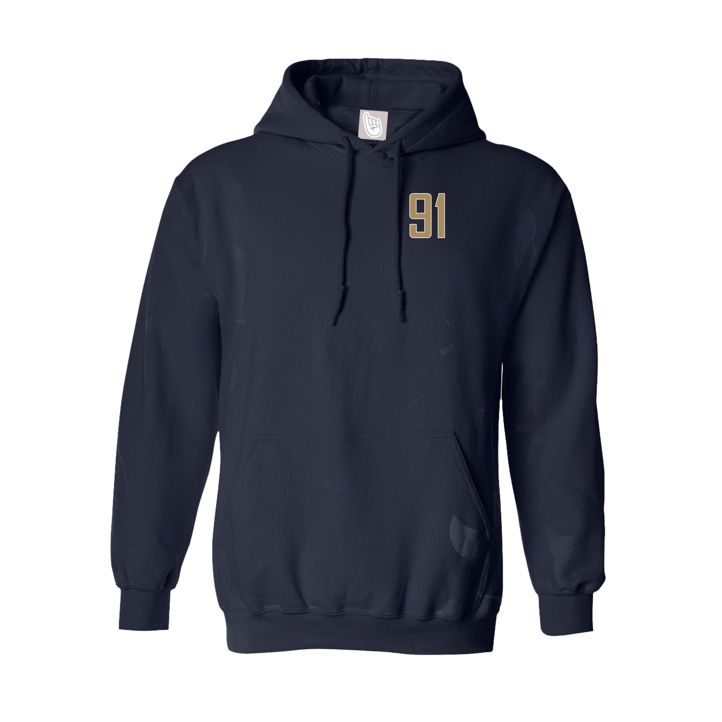 Youth Hoodie — Front Shirsy in Navy