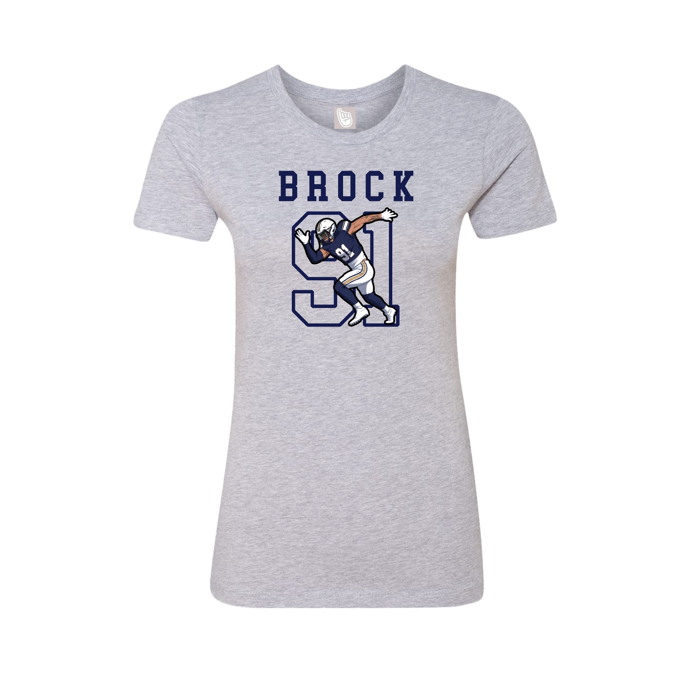 Fitted Women's Tee — Shirsey in Grey