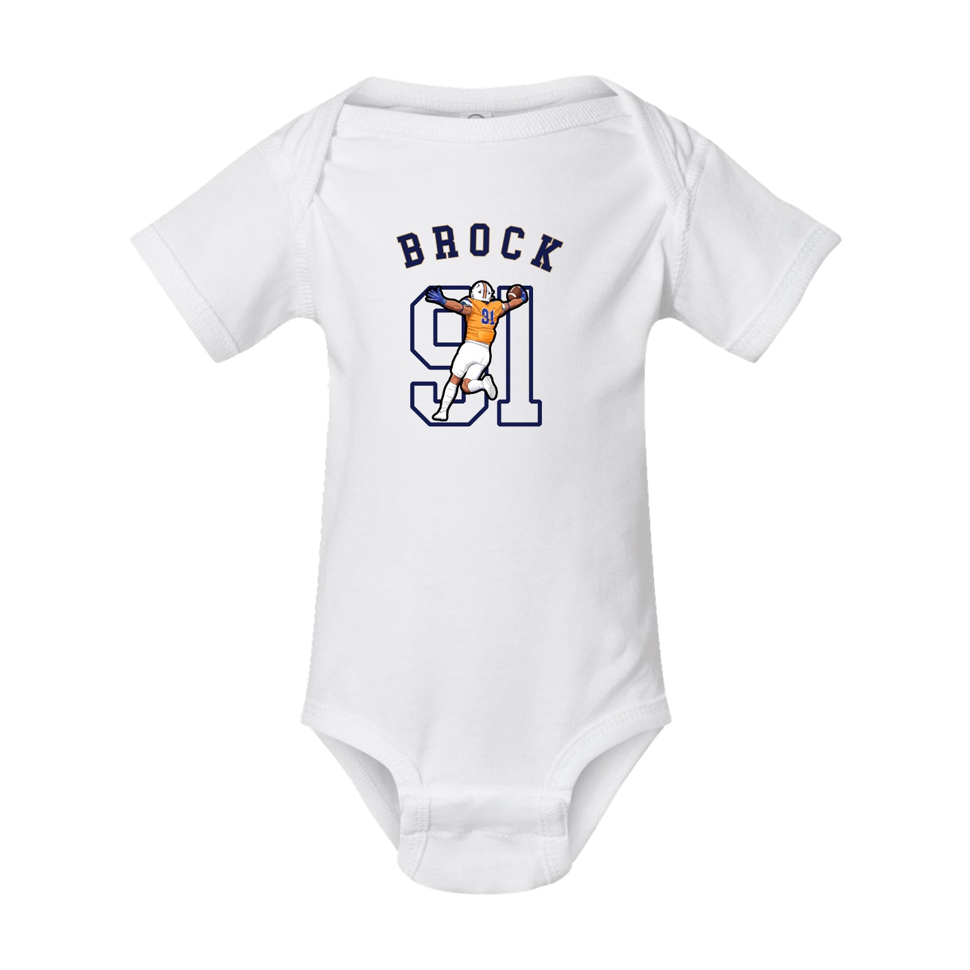 Baby Onesie — Shirsey Arch in White
