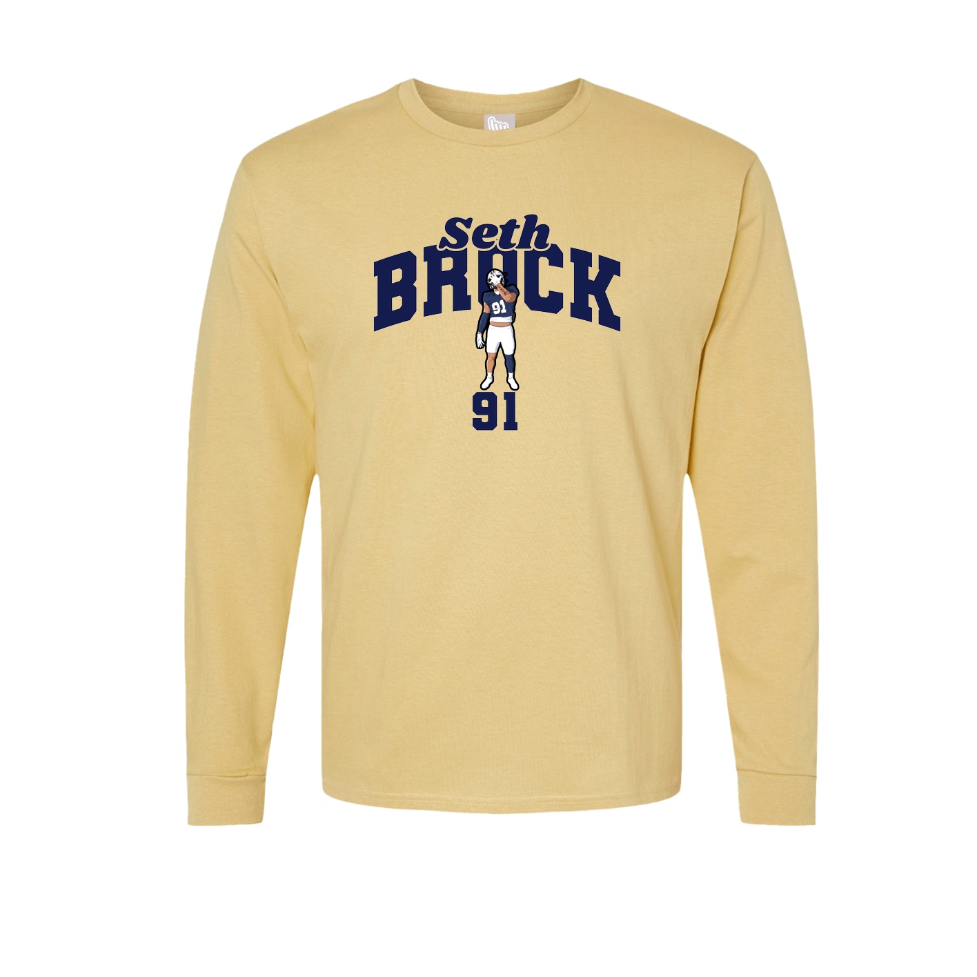 Long Sleeve Tee — Signature Arch in Vegas Gold