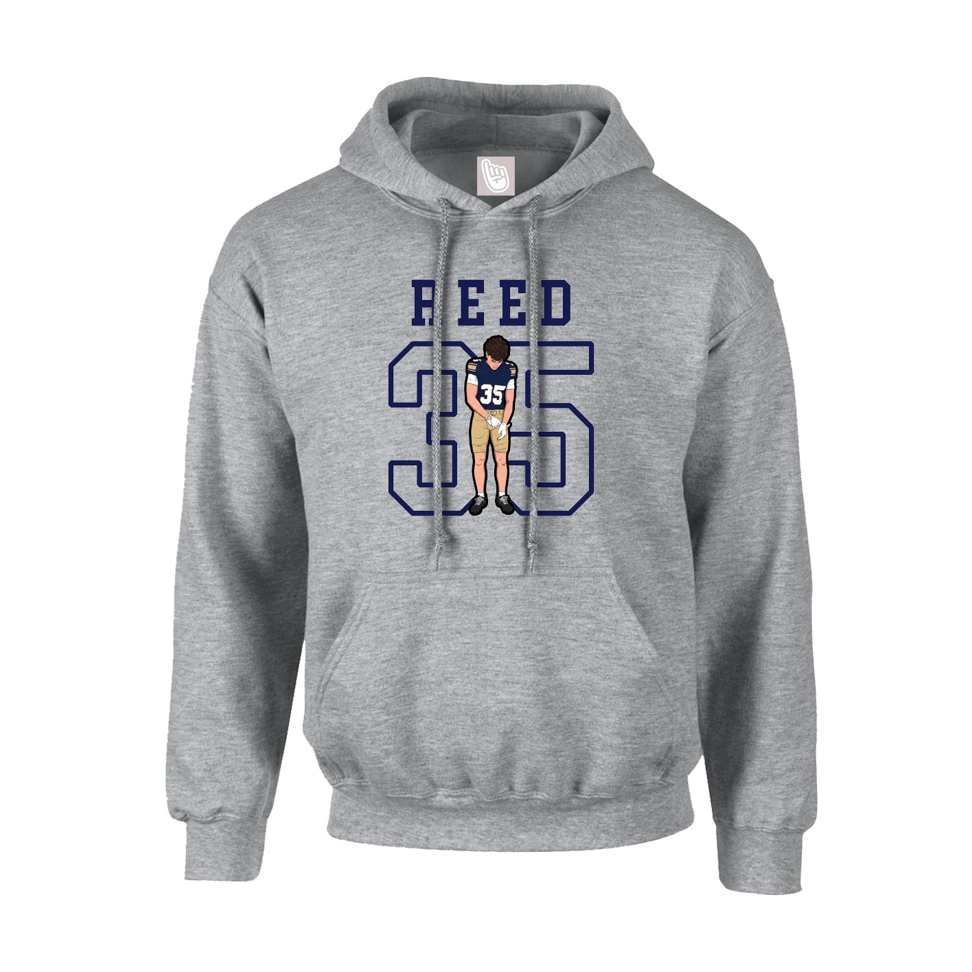 Youth Hoodie — Shirsey in Grey