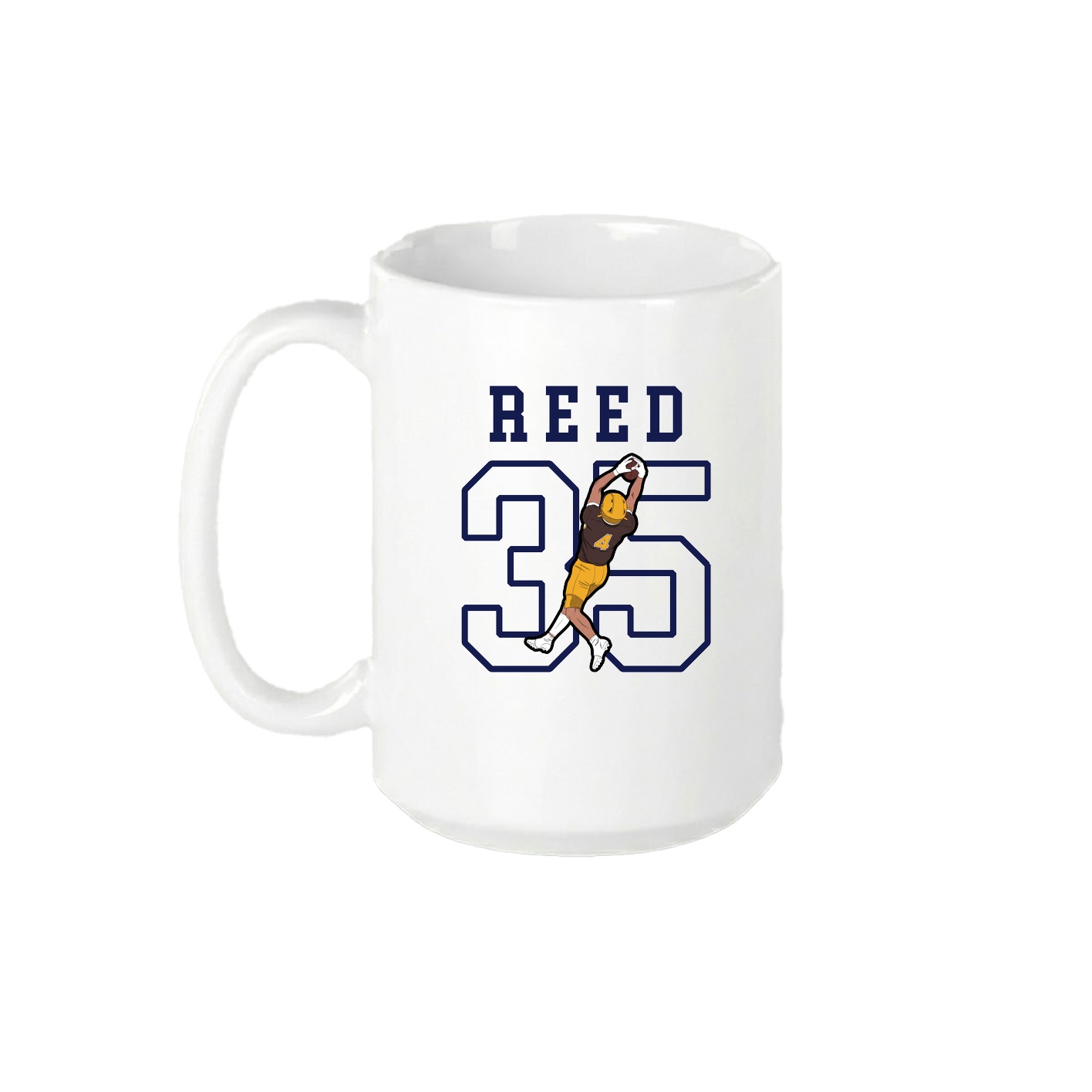 15oz Coffee Mug — Shirsey in White