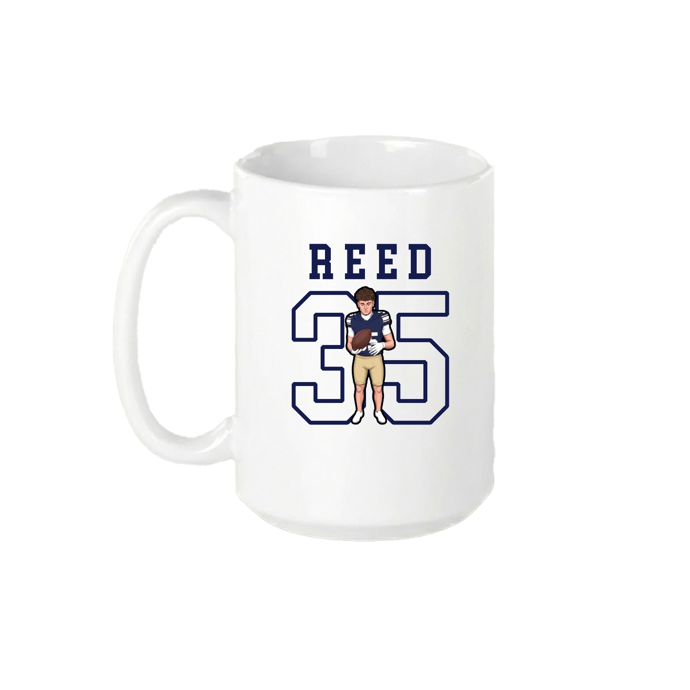 15oz Coffee Mug — Shirsey in White