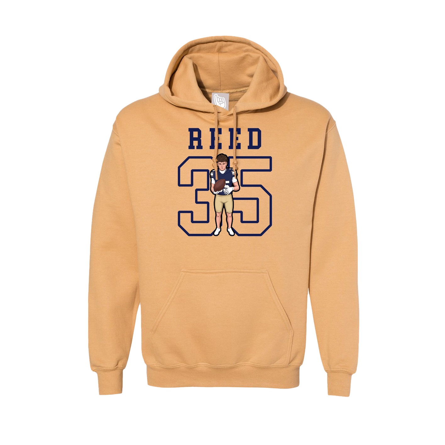 Hoodie — Shirsey in Vegas Gold