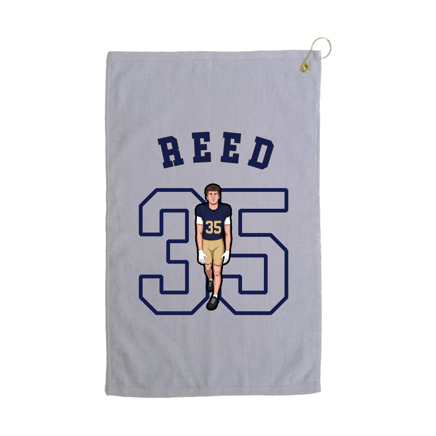 Golf Towel — Shirsey Arch in Grey