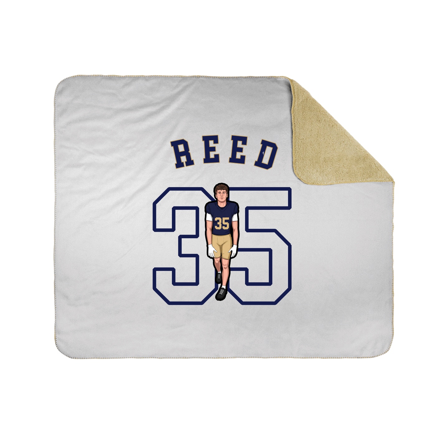Throw Blanket — Shirsey Arch in White