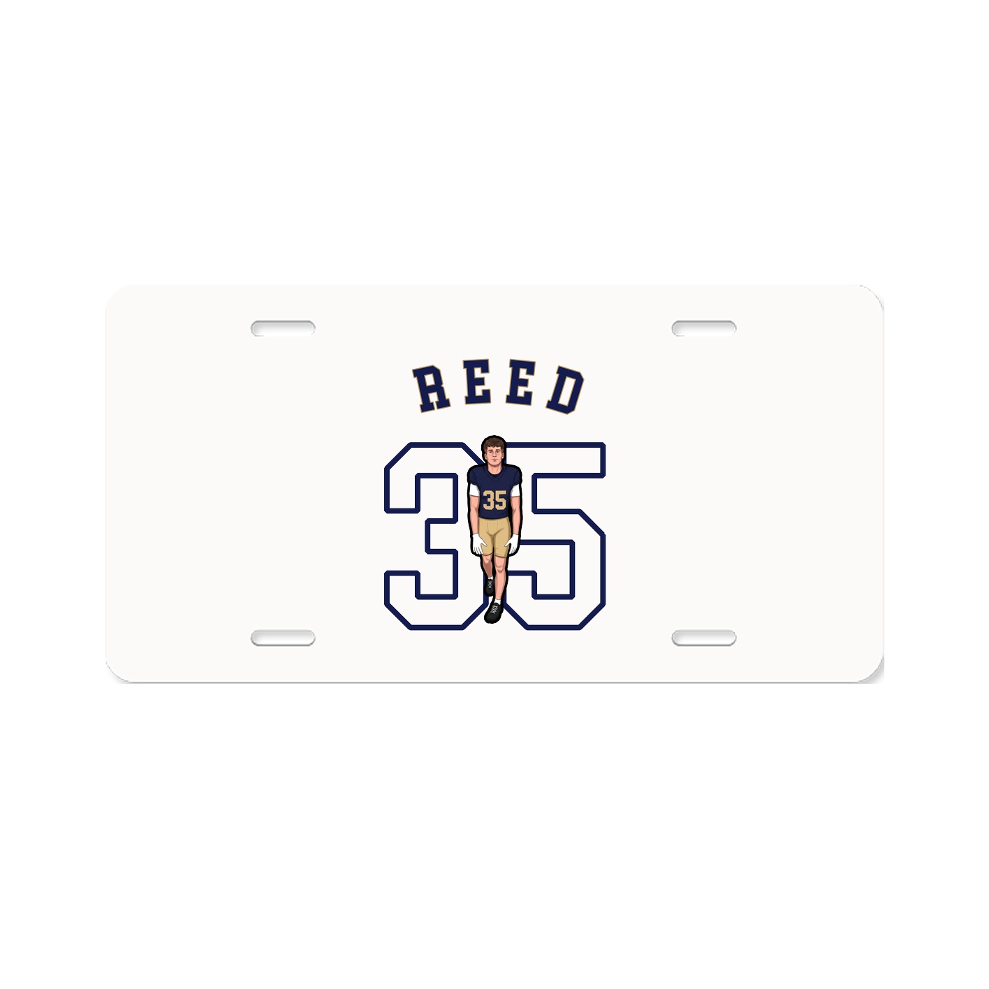 License Plate — Shirsey Arch in Classic