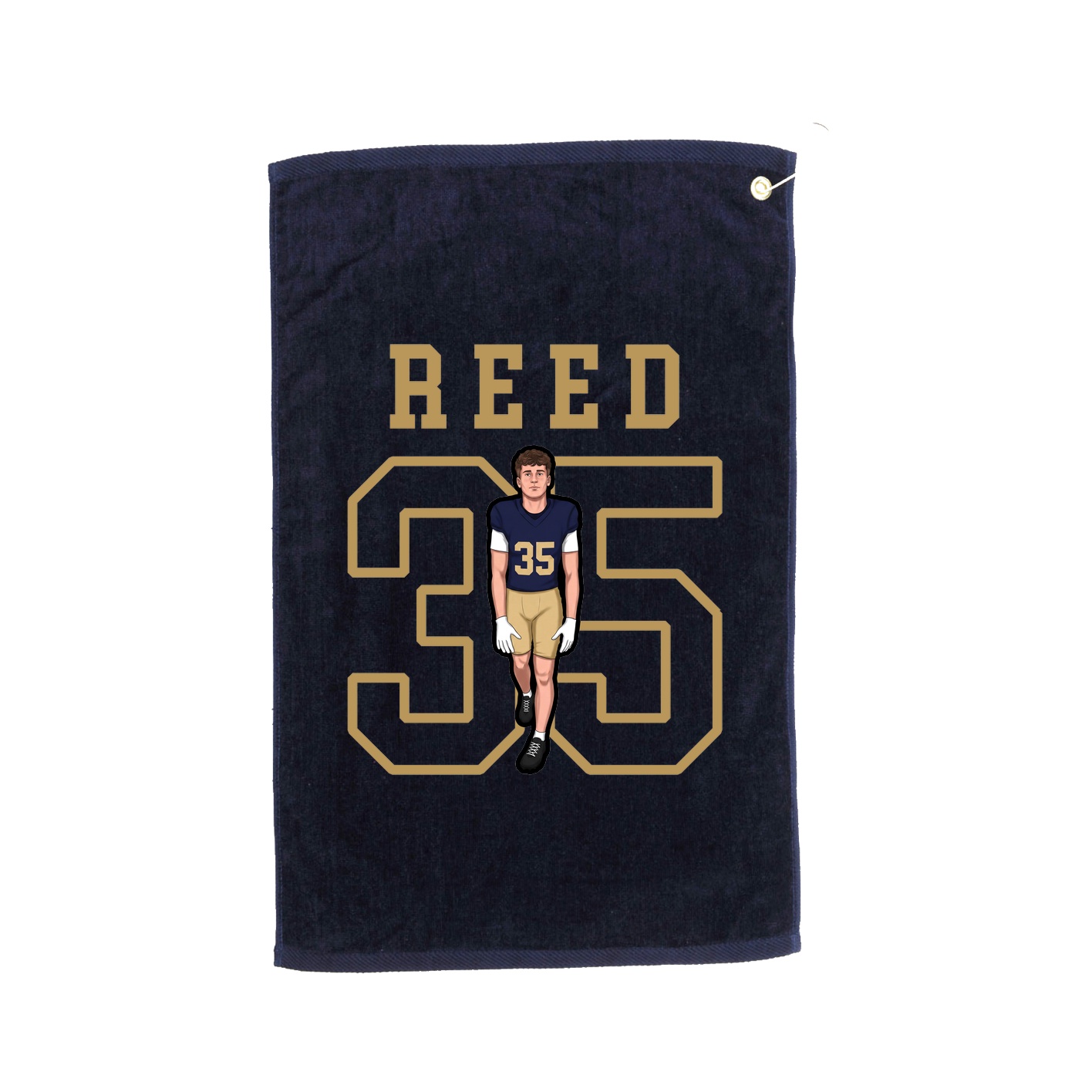 Golf Towel — Shirsey in Navy