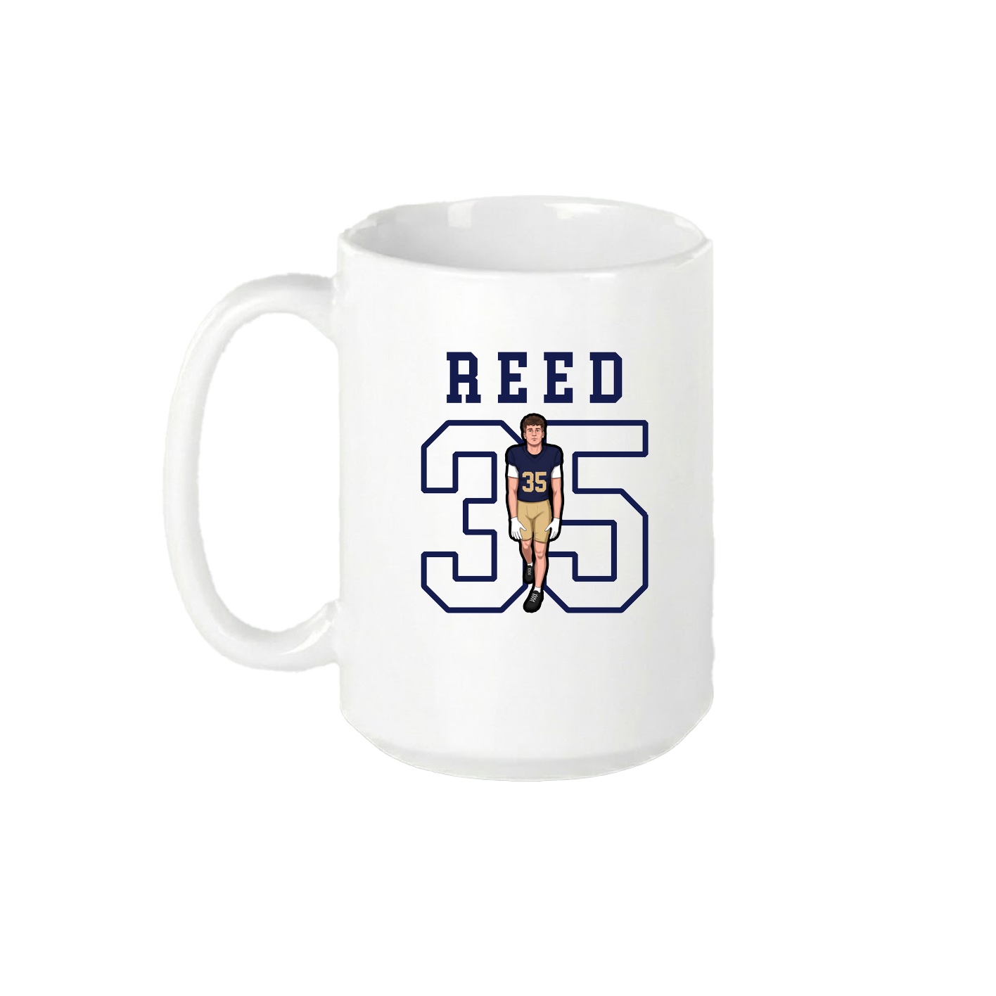 15oz Coffee Mug — Shirsey in White