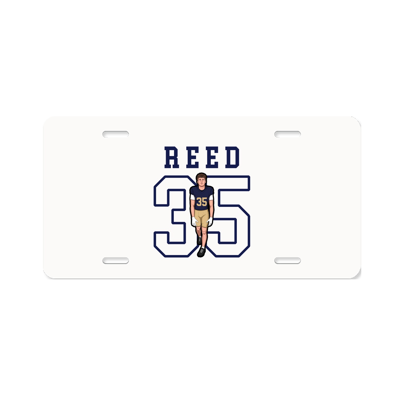 License Plate — Shirsey in Classic