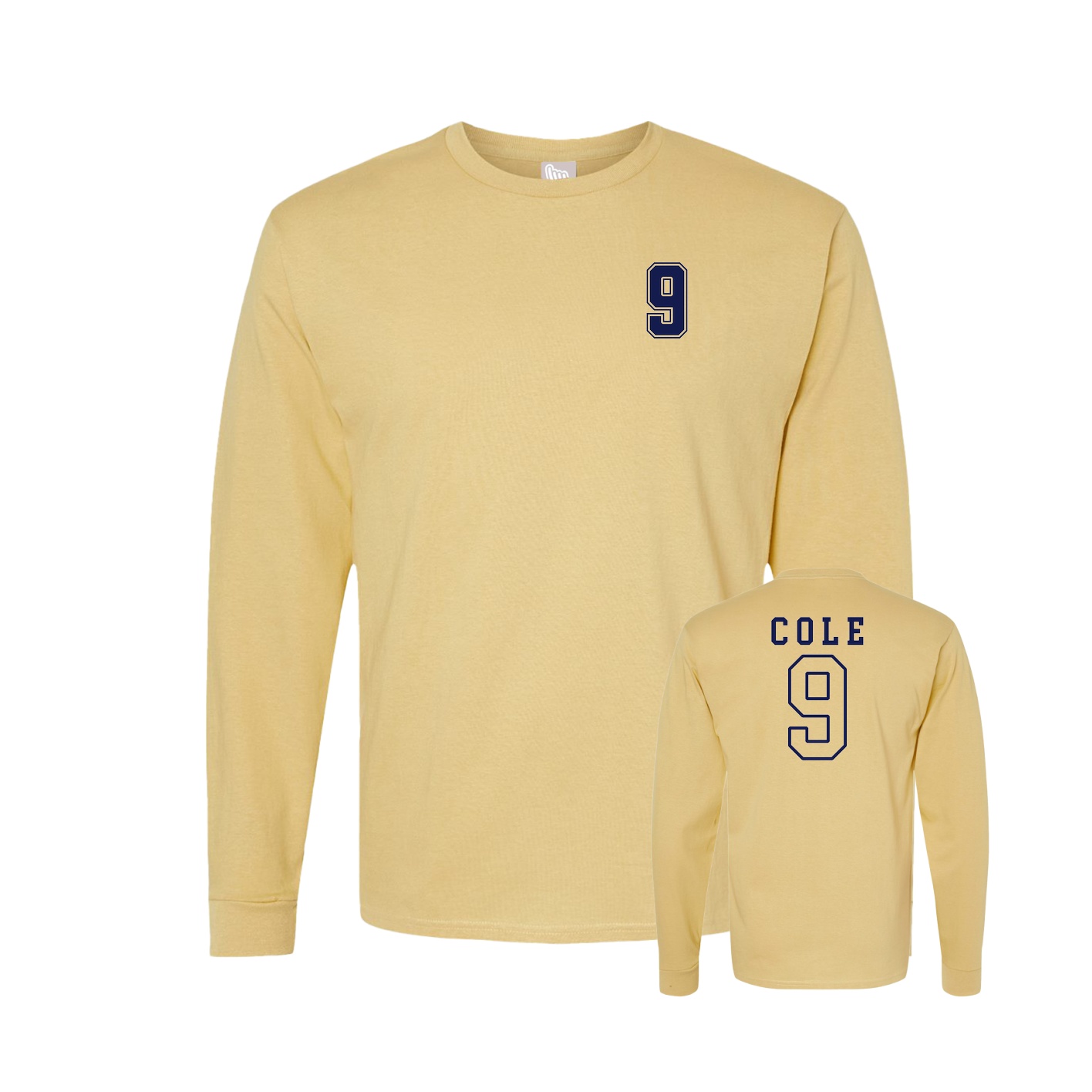 Long Sleeve Tee — Chest Back in Vegas Gold