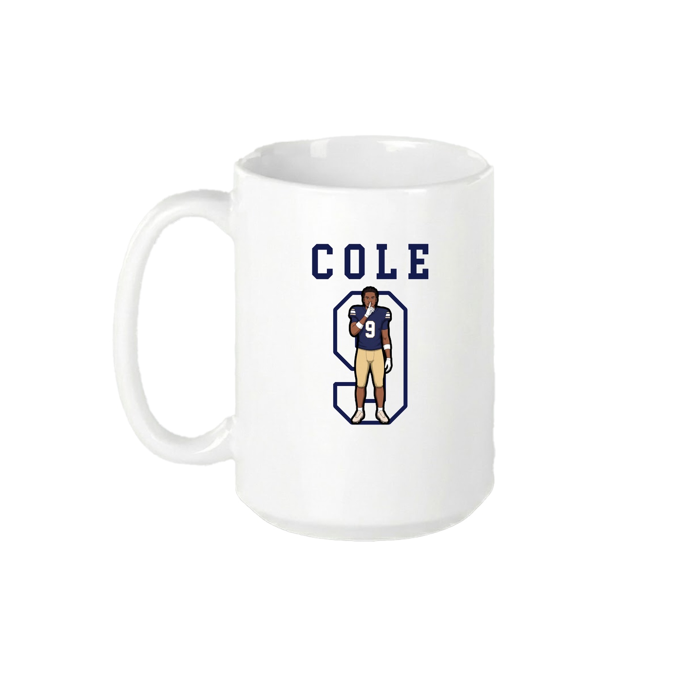 15oz Coffee Mug — Shirsey in White