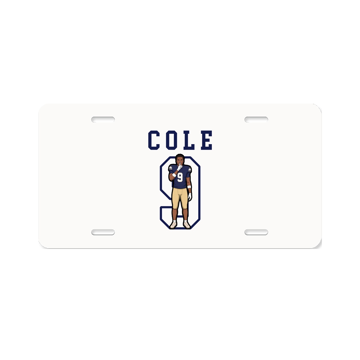 License Plate — Shirsey in Classic
