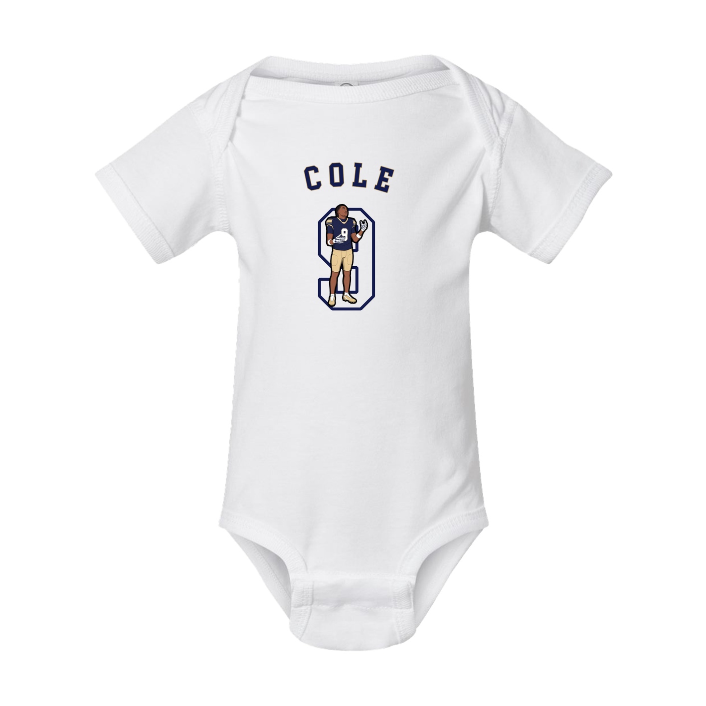 Baby Onesie — Shirsey Arch in White