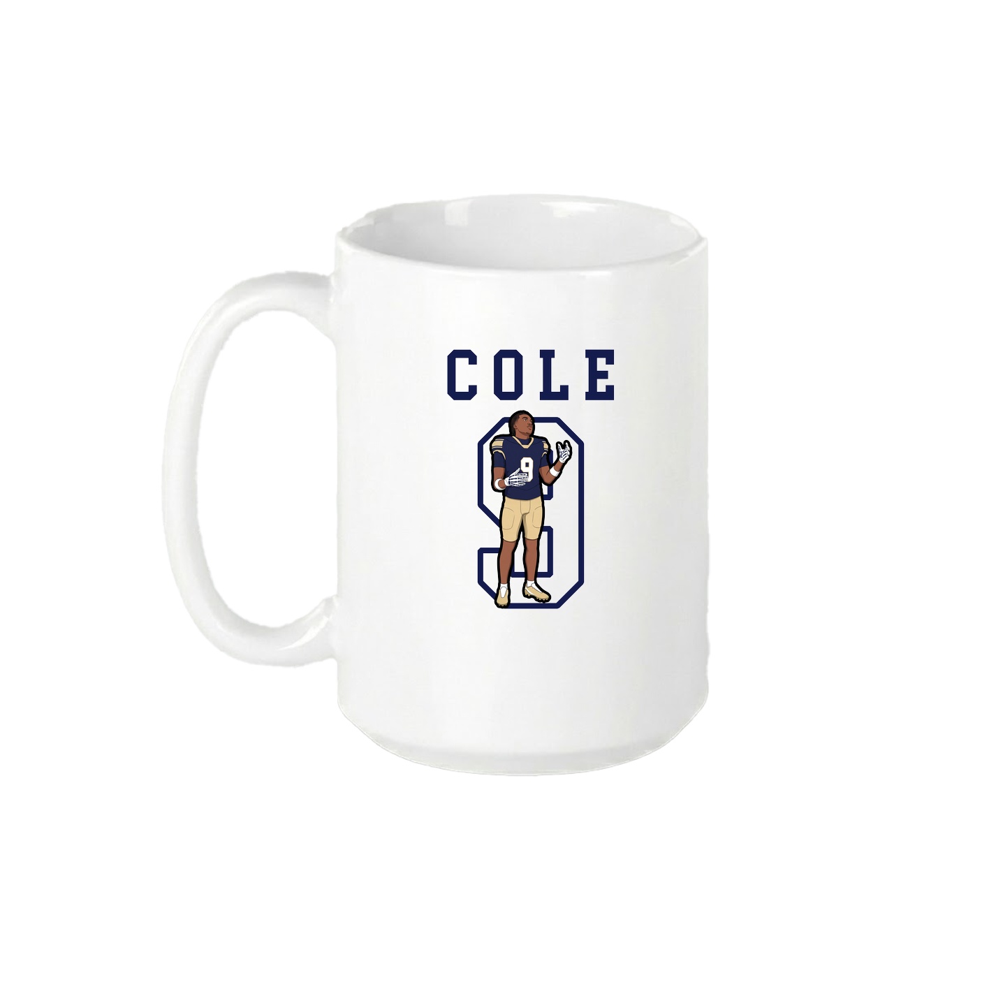 15oz Coffee Mug — Shirsey in White