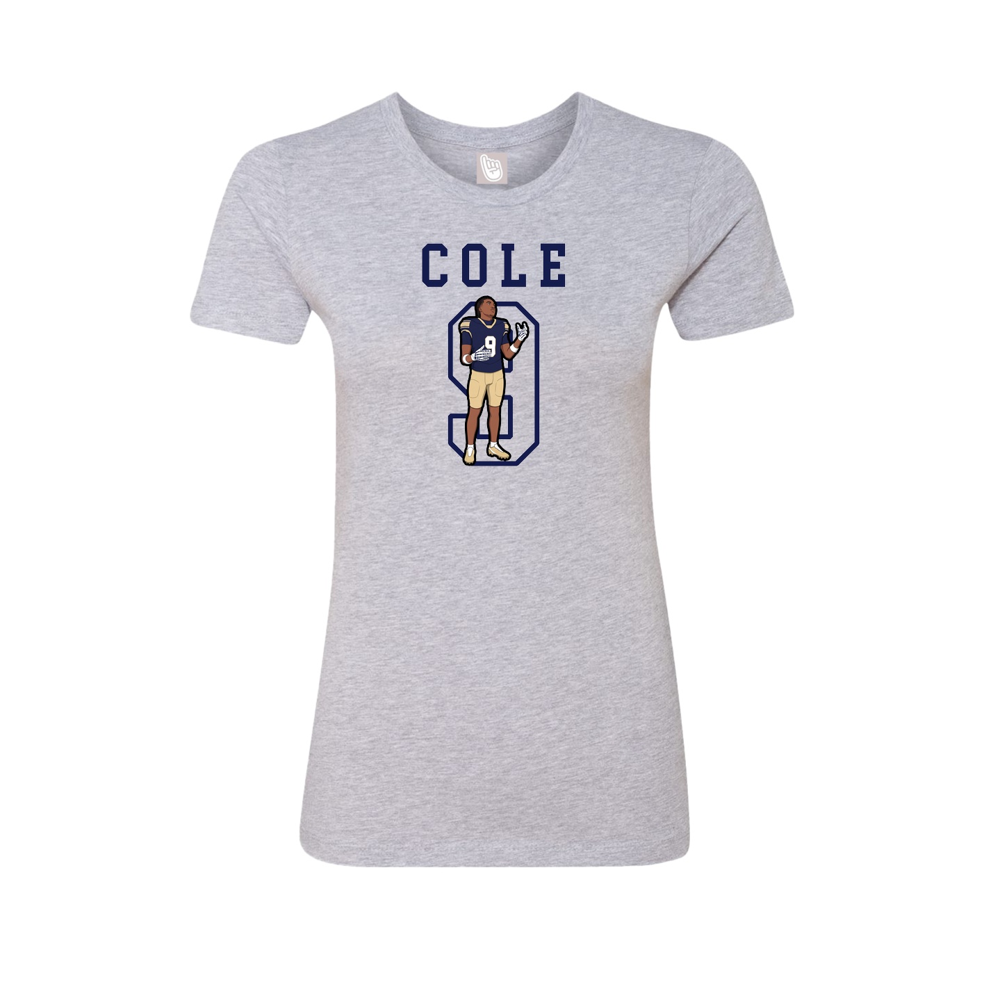 Fitted Women's Tee — Shirsey in Grey