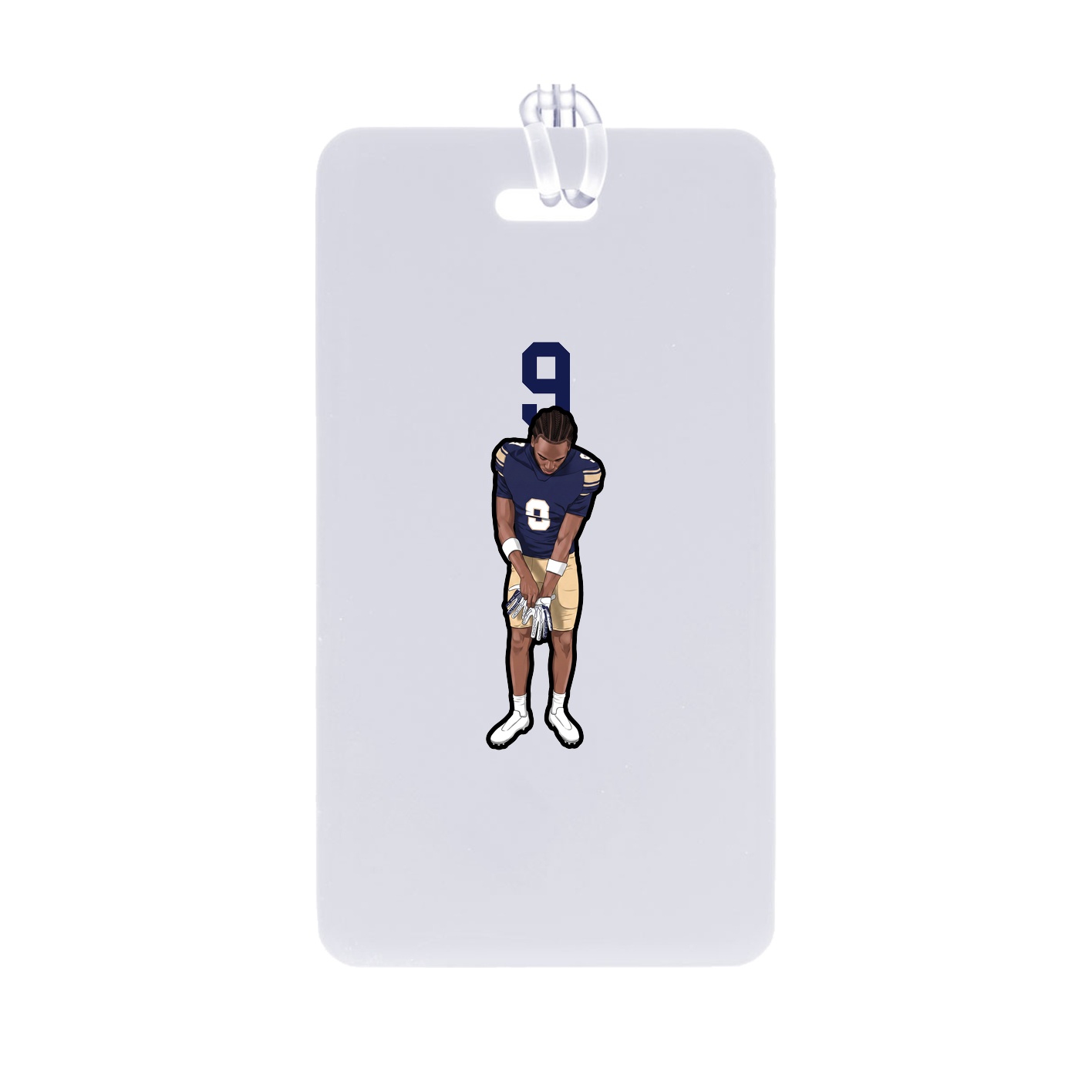 Bag Tag — Number Top in Classic