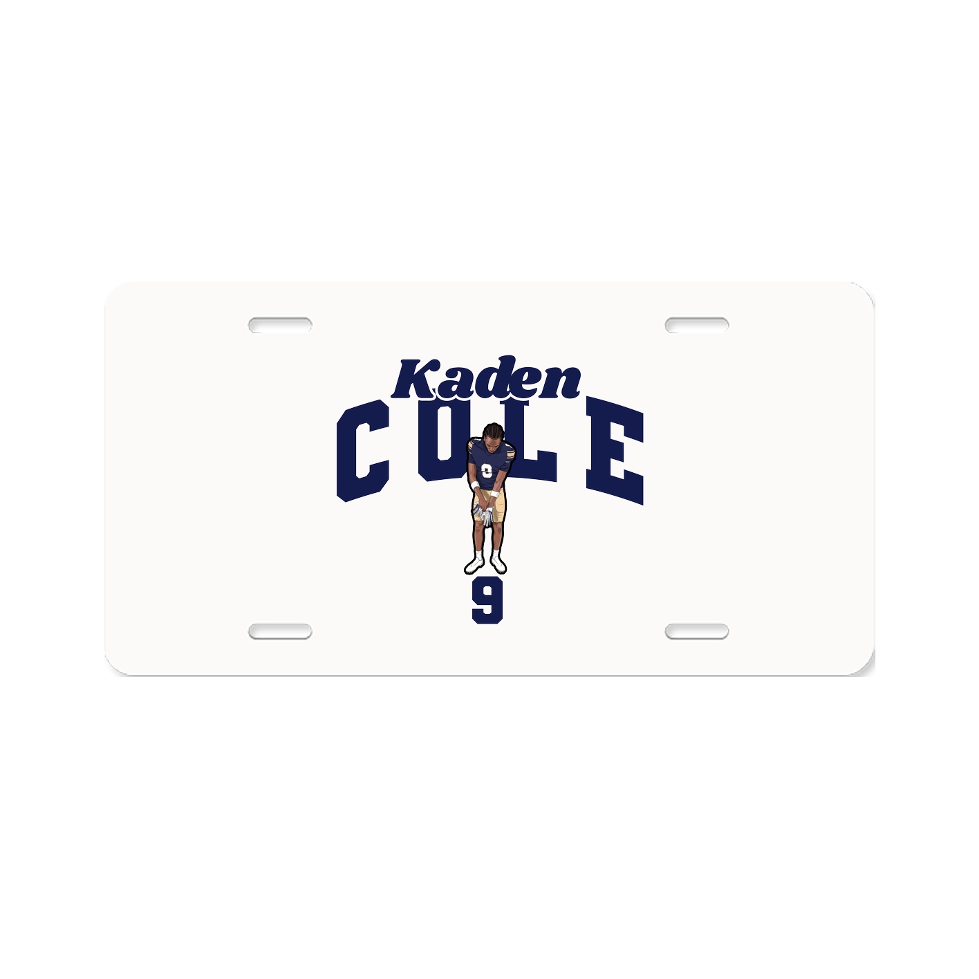 License Plate — Signature Arch in Classic