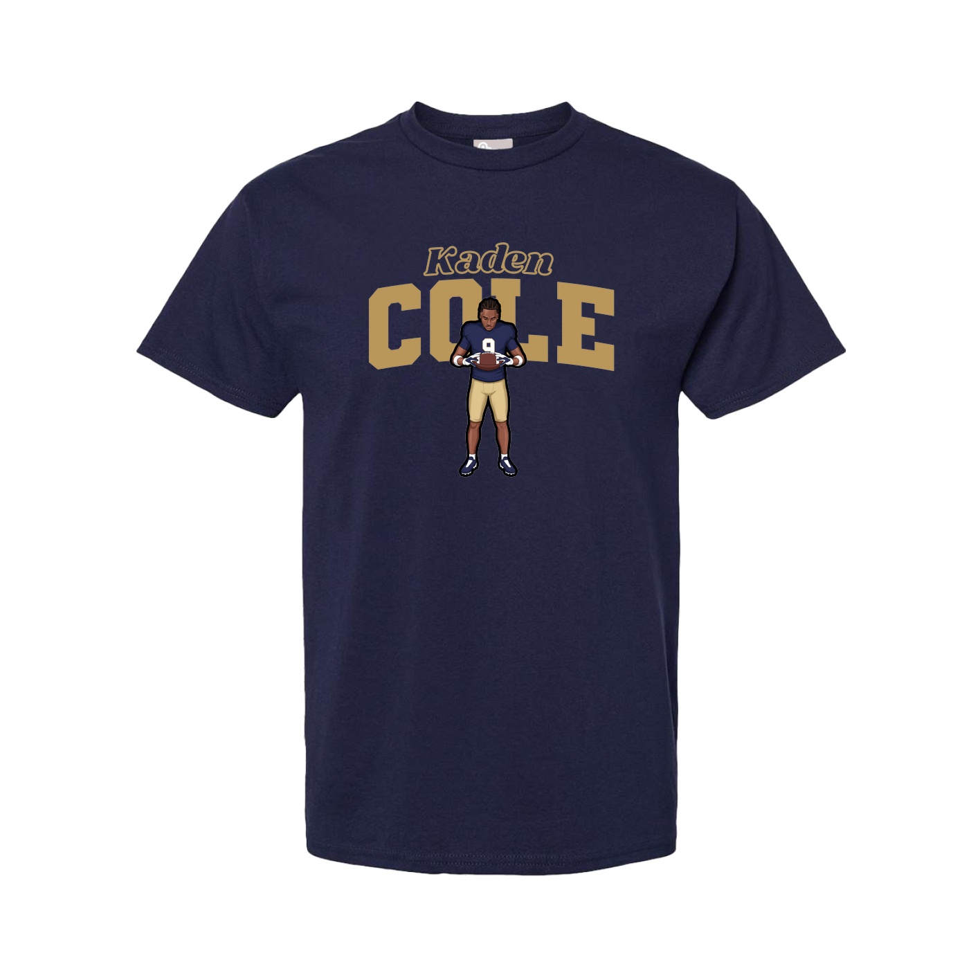 Tee — Name Arch in Navy