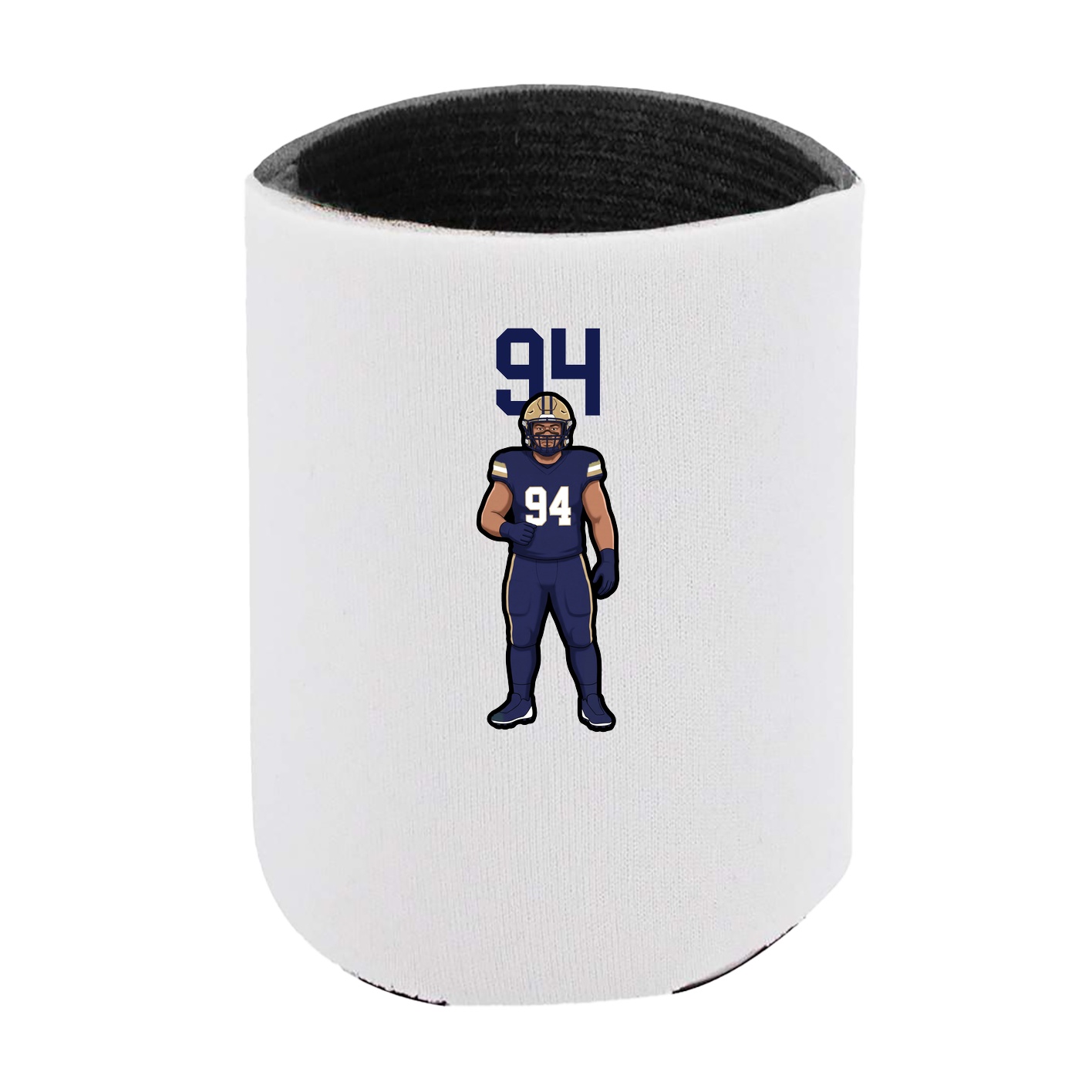 Can Holder — Number Top in White