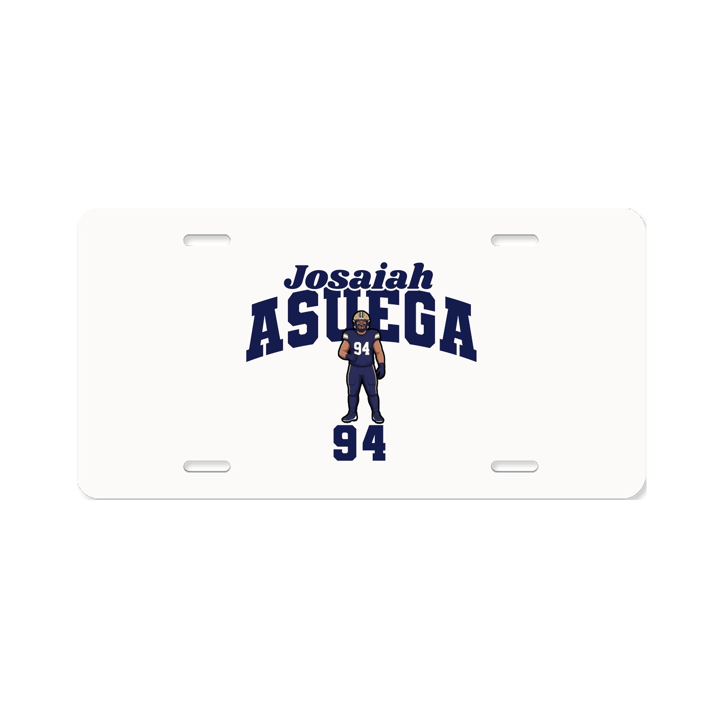 License Plate — Signature Arch in Classic