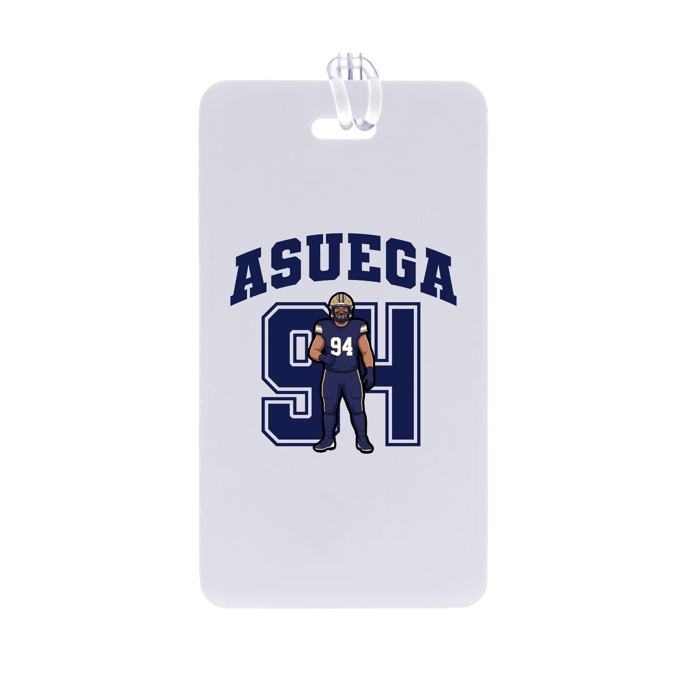 Bag Tag — Number in Classic
