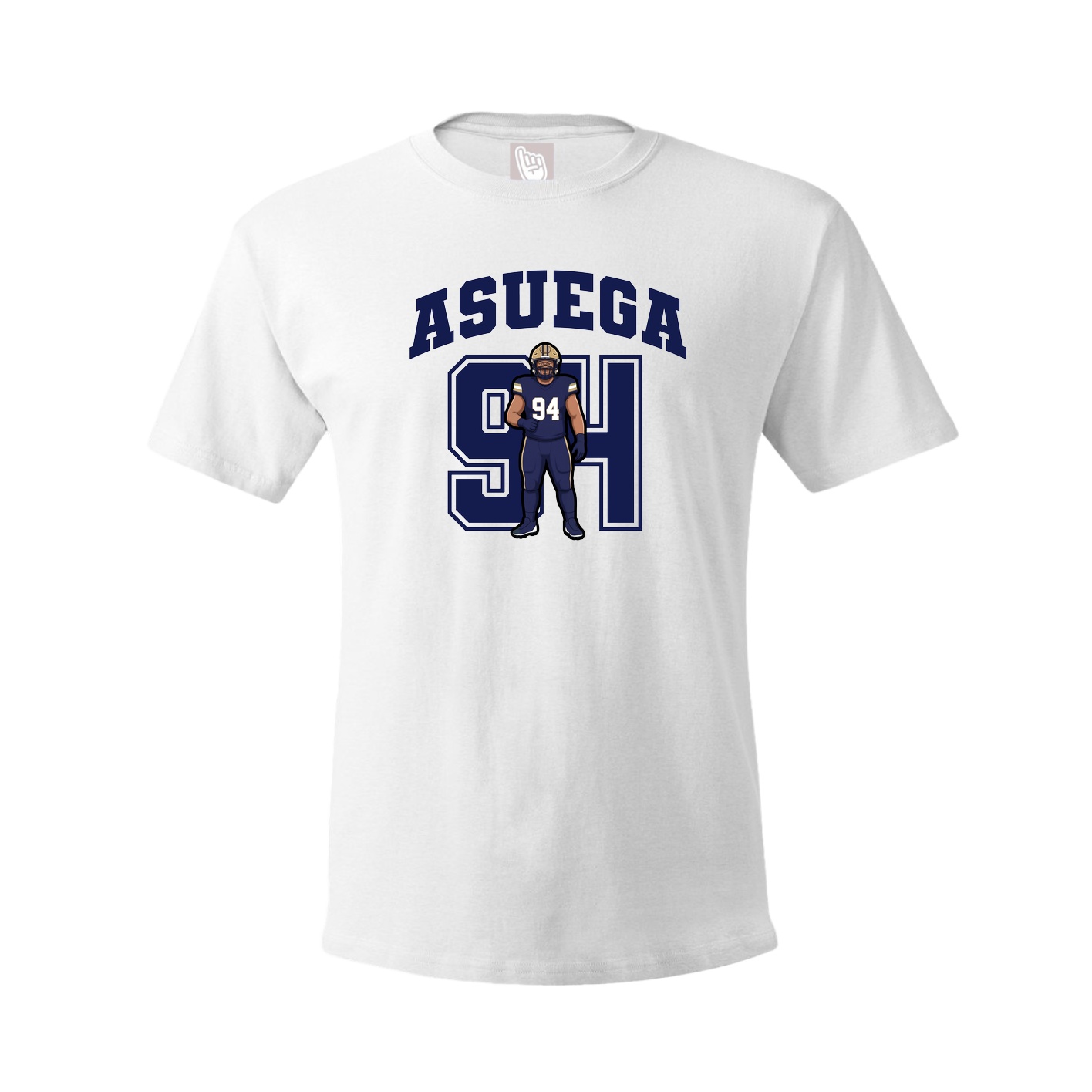Tee — Number in White