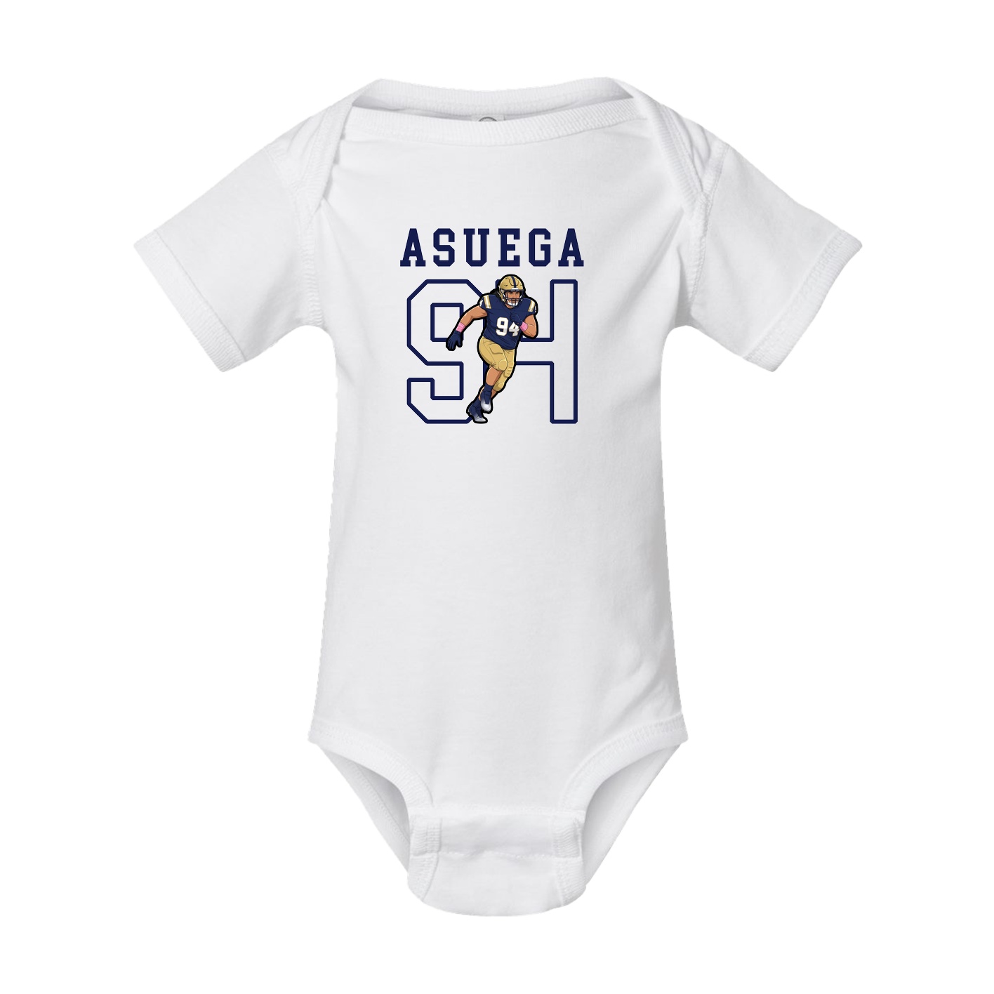 Baby Onesie — Shirsey in White