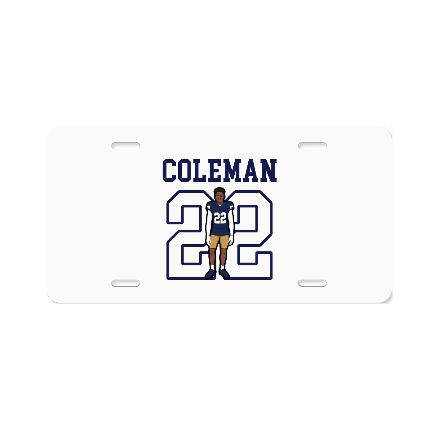 License Plate — Shirsey in Classic