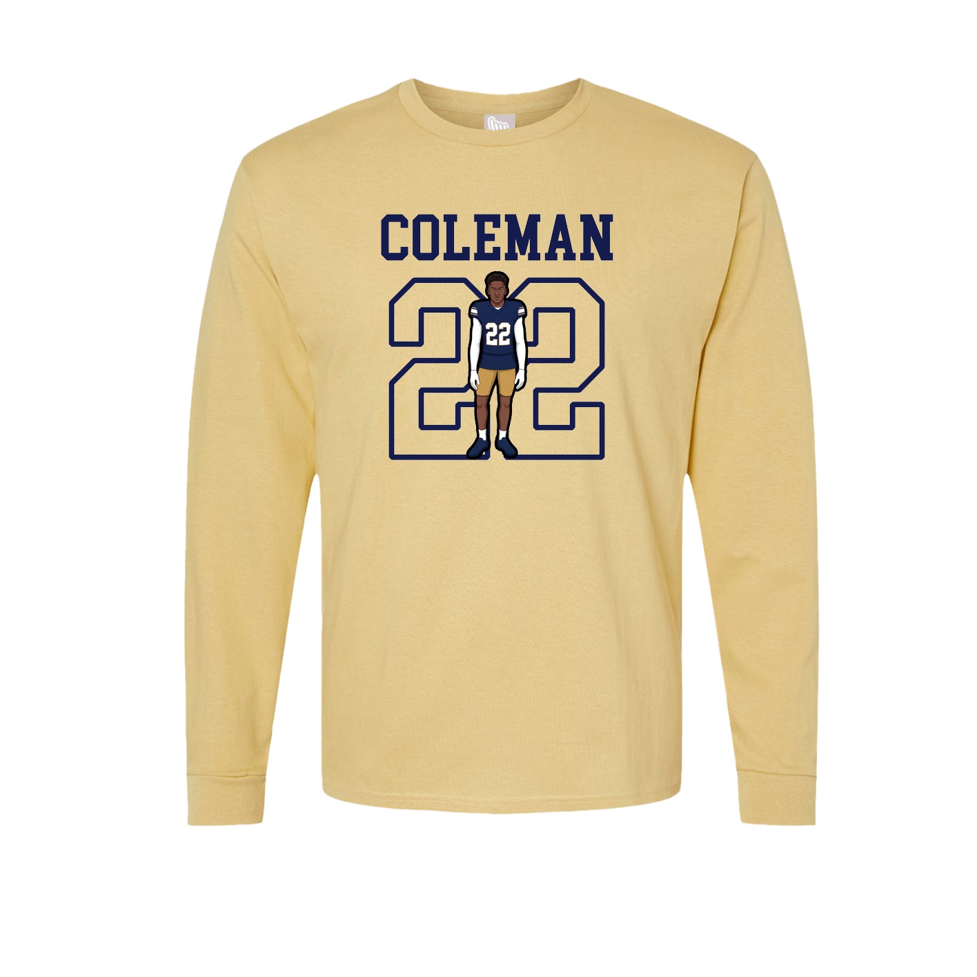 Long Sleeve Tee — Shirsey in Vegas Gold