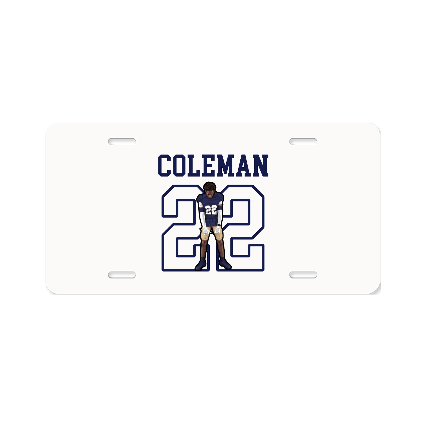 License Plate — Shirsey in Classic