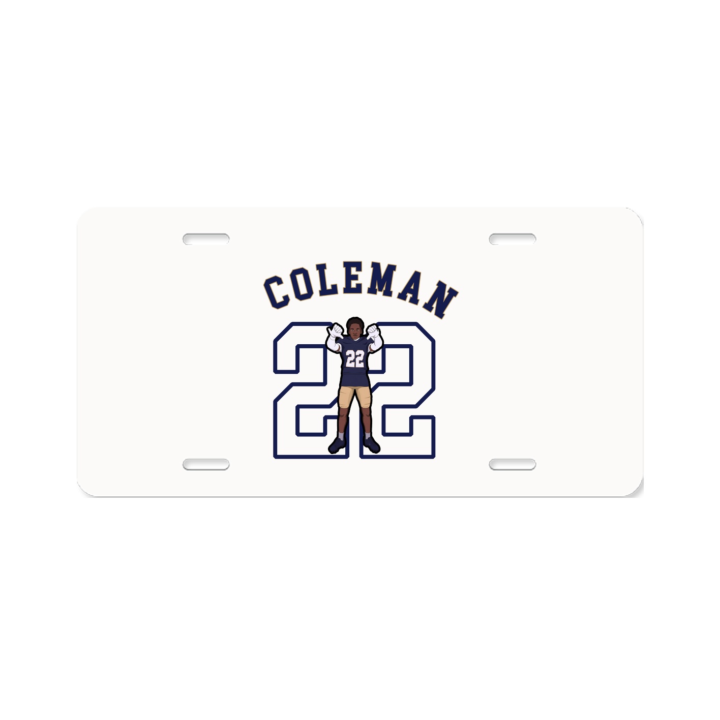 License Plate — Shirsey Arch in Classic