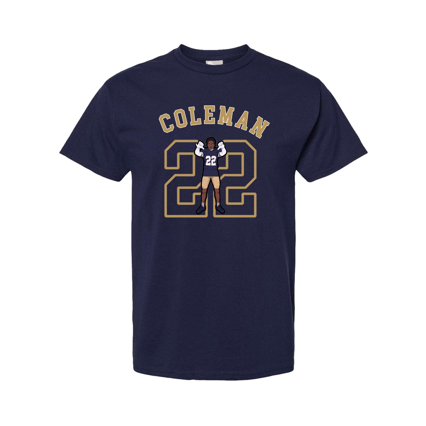 Youth Tee — Shirsey Arch in Navy