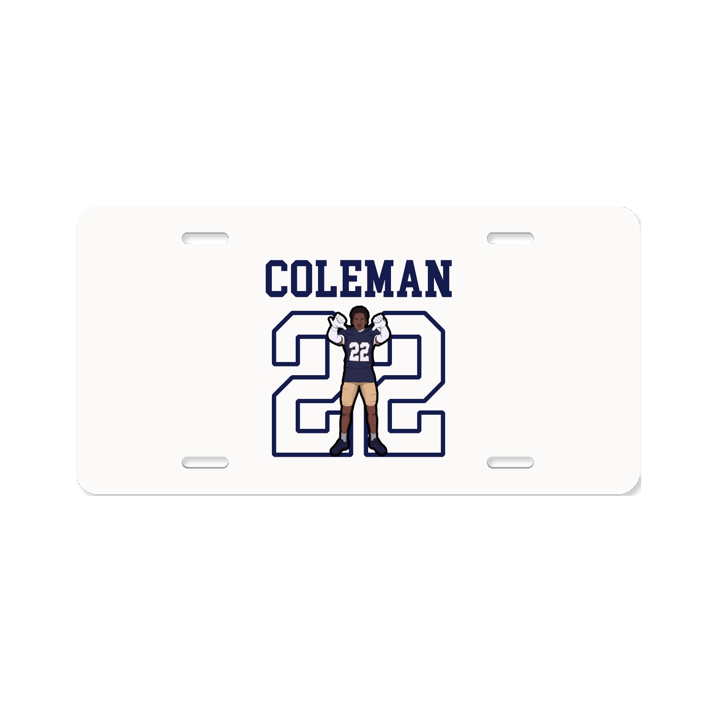 License Plate — Shirsey in Classic