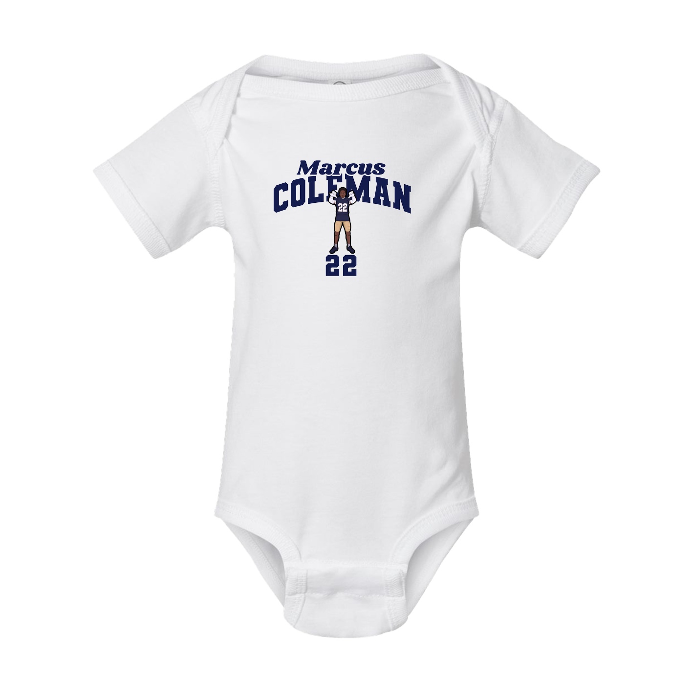 Baby Onesie — Signature Arch in White