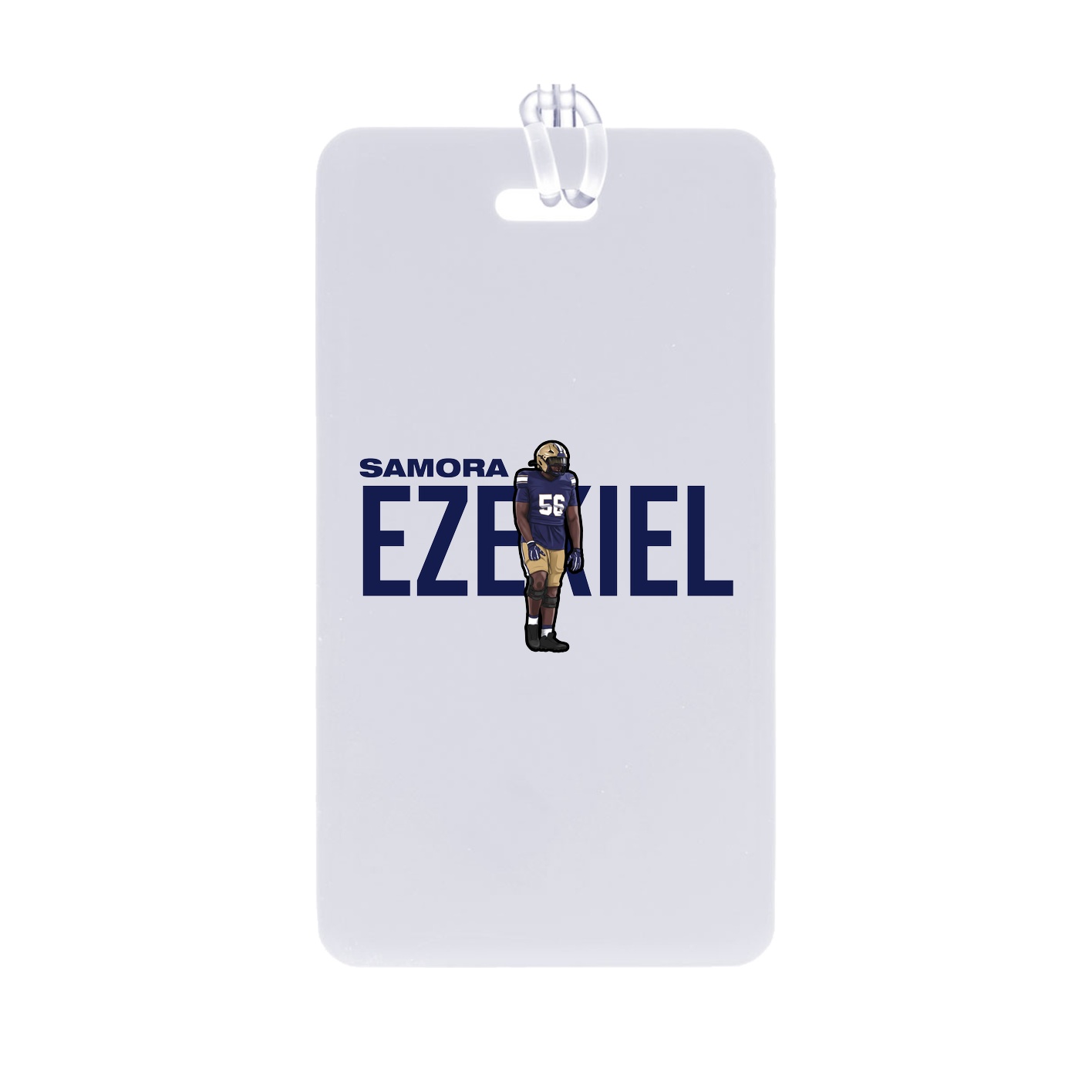 Bag Tag — Player Name in Classic